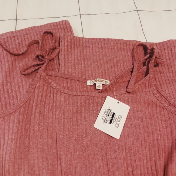 NWT Ribbed Pink Jumpsuit - Picture 1 of 3
